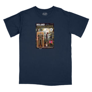 Roland the Headless Thompson Gunner Action Figure Relaxed T-Shirt (Inspired by Warren Zevon)