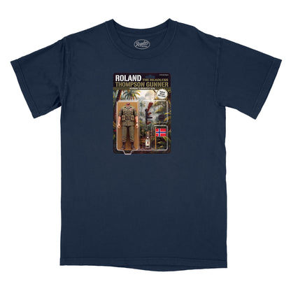 Roland the Headless Thompson Gunner Action Figure Relaxed T-Shirt (Inspired by Warren Zevon)
