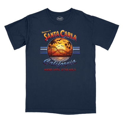 Welcome to Santa Carla Relaxed T-Shirt (Inspired by The Lost Boys)