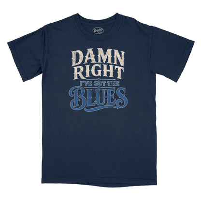 Damn Right I've Got the Blues Relaxed T-Shirt (Inspired by Buddy Guy)