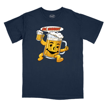 Beer Pitcher Man Relaxed T-Shirt