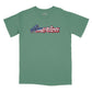 America Old Glory Script Relaxed T-Shirt