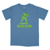 Roland the Headless Thompson Gunner Relaxed T-Shirt (Inspired by Warren Zevon) - SLATE
