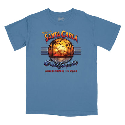 Welcome to Santa Carla Relaxed T-Shirt (Inspired by The Lost Boys)