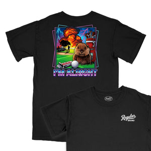 I'm Alright Groundhog Relaxed T-Shirt (Inspired by Caddyshack)