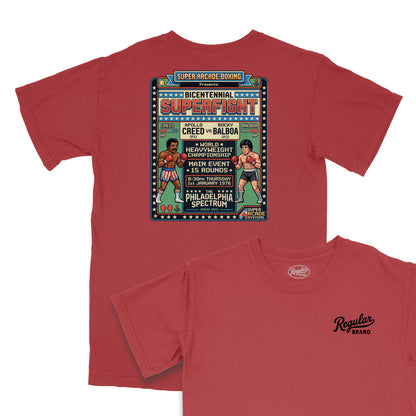 Creed vs. Balboa Superfight Relaxed T-Shirt (Inspired by Rocky)