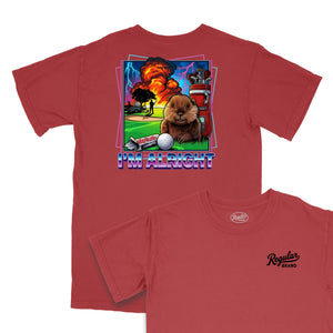I'm Alright Groundhog Relaxed T-Shirt (Inspired by Caddyshack)