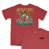 Kick His Ass Sea Bass Relaxed T-Shirt (Inspired by Dumb and Dumber) - BRICK