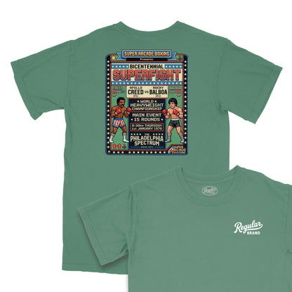 Creed vs. Balboa Superfight Relaxed T-Shirt (Inspired by Rocky)