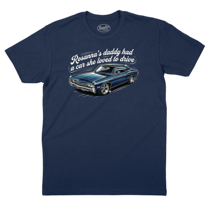 Rosanna's Daddy's Car T-Shirt (Inspired by Eddie Money)