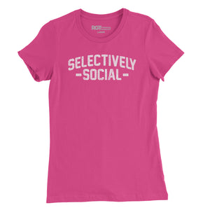 Selectively Social Womens T-Shirt