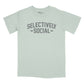 Selectively Social Subdued Premium Relaxed T-Shirt