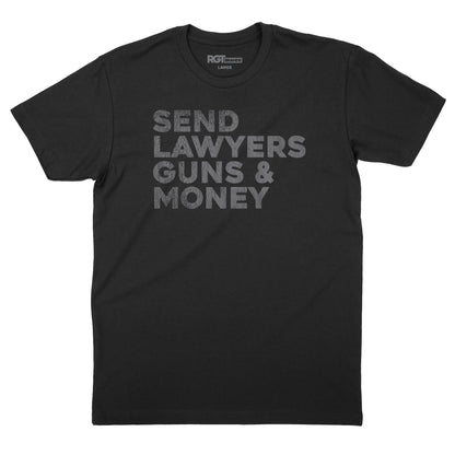 Send Lawyers Guns & Money Subdued T-Shirt