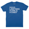 Send Lawyers Guns & Money T-Shirt - Royal