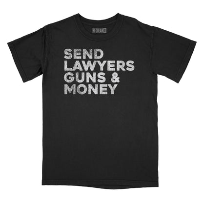 Send Lawyers Guns & Money Relaxed Fit T-Shirt