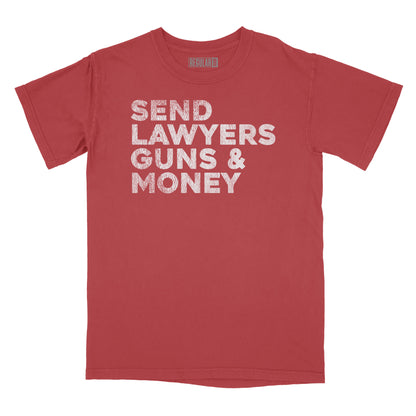 Send Lawyers Guns & Money Relaxed Fit T-Shirt