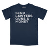 Send Lawyers Guns & Money Relaxed Fit T-Shirt - Navy
