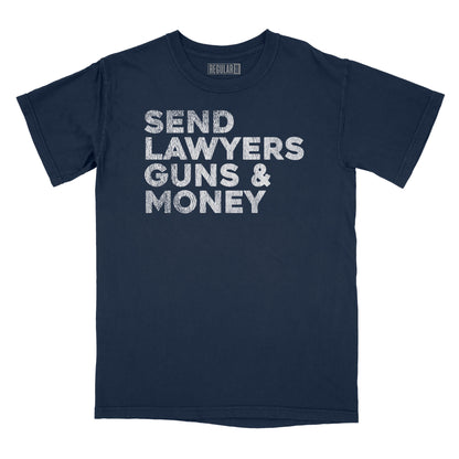 Send Lawyers Guns & Money Relaxed Fit T-Shirt