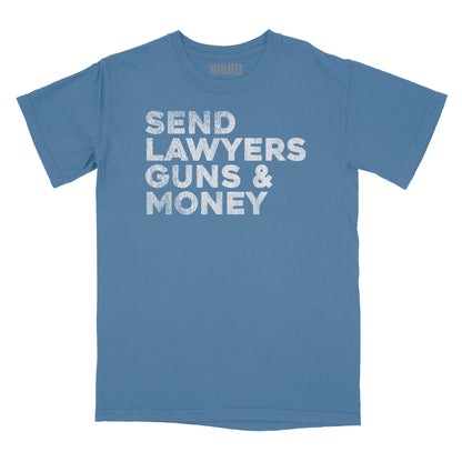 Send Lawyers Guns & Money Relaxed Fit T-Shirt