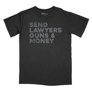 Send Lawyers Guns & Money Subdued Premium Relaxed T-Shirt