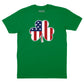 Shamrock American Flag T-Shirt