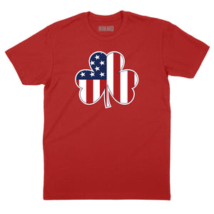 Shamrock American Flag T-Shirt