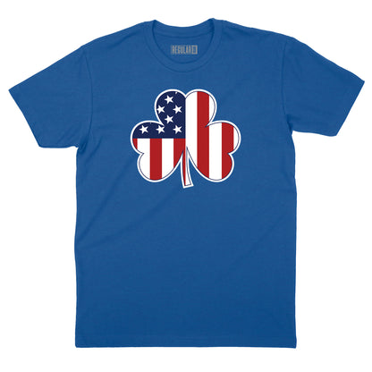 Shamrock American Flag T-Shirt