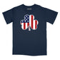 Shamrock American Flag Relaxed T-Shirt