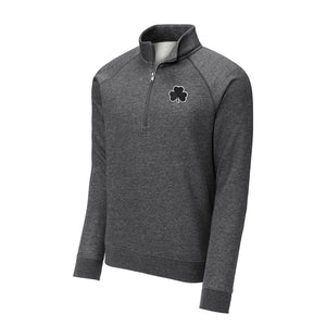 Shamrock Blackout Fleece Quarter Zip Sweatshirt