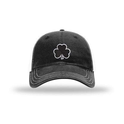 Shamrock Blackout - Soft Mesh Trucker