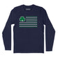 Shamrock Flag Long Sleeve T-Shirt