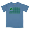 Shamrock Flag Relaxed T-Shirt - SLATE