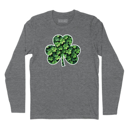 Shamrock Patch Long Sleeve T-Shirt