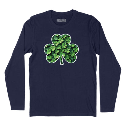 Shamrock Patch Long Sleeve T-Shirt