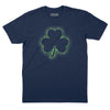 Shamrock Spray T-Shirt - Navy