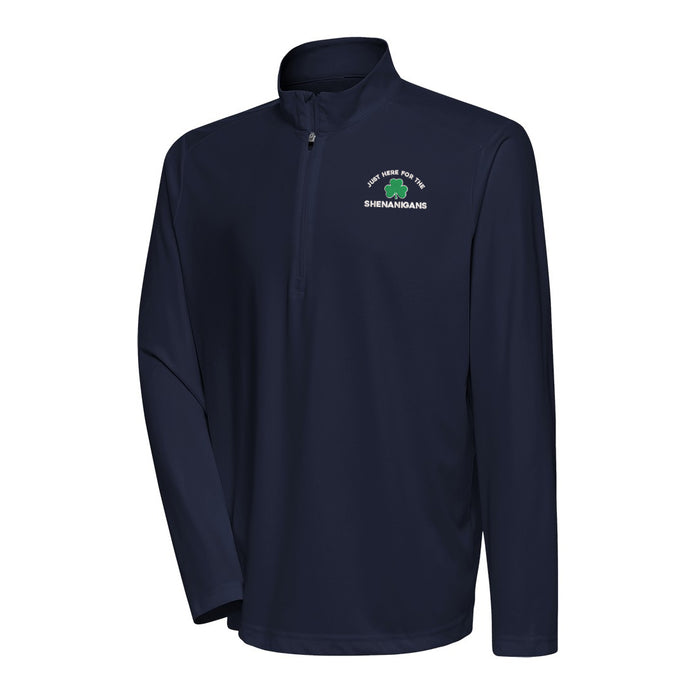 Just Here for the Shenanigans - Performance 1/4 Zip Pullover