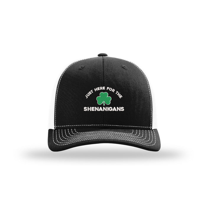 Just Here for the Shenanigans - Structured Trucker