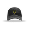 Smiley Pick - Soft Mesh Trucker - BLACK