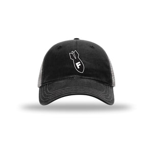 F-Bomb Carbon Fiber Patch Soft Mesh Trucker Hat