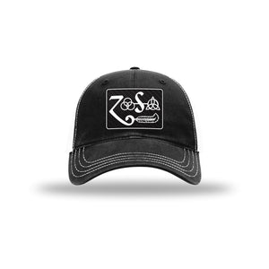 Zoso Combo Carbon Fiber Patch Soft Mesh Trucker Hat