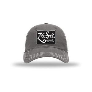 Zoso Combo Carbon Fiber Patch Soft Mesh Trucker Hat