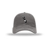 F-Bomb Carbon Fiber Patch Soft Mesh Trucker Hat - CHARCOAL/WHITE