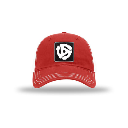 45 Adapter Carbon Fiber Patch Soft Mesh Trucker Hat