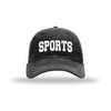 SPORTS - Soft Mesh Trucker - BLACK