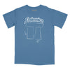 Mini Stonehenge Relaxed Fit T-Shirt - Inspired by Spinal Tap - Slate