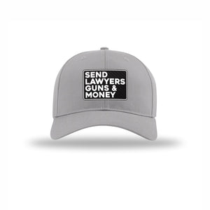 Send Lawyers Guns & Money Carbon Fiber Patch Structured Hat