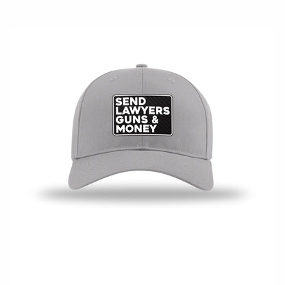 Send Lawyers Guns & Money Carbon Fiber Patch Structured Hat