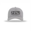 My First Rodeo Carbon Fiber Patch Structured Hat - GREY