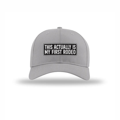 My First Rodeo Carbon Fiber Patch Structured Hat