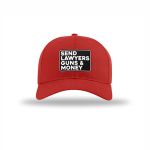 Send Lawyers Guns & Money Carbon Fiber Patch Structured Hat